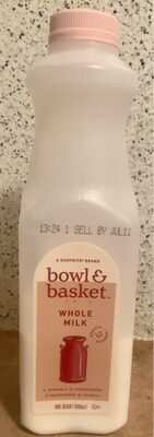Bowl & Basket Whole Milk Quart 32oz