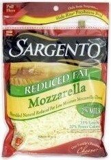 Sargento Reduced Fat Shredded Mozzarell 8 oz