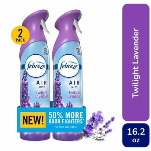 Febreze Air Mist Air Freshener Spray Odor Fighting Room Spray Twilight Lavender Scent