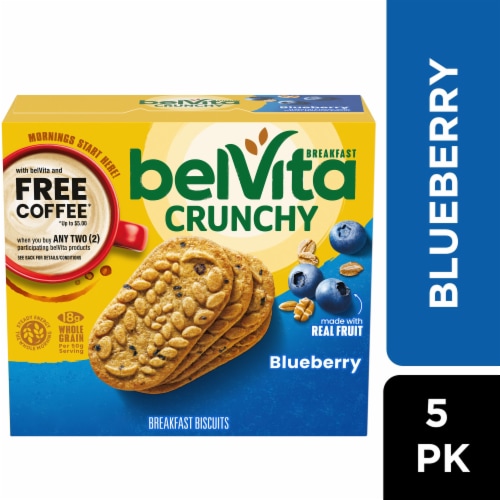 belVita Blueberry Breakfast Bars Biscuits
