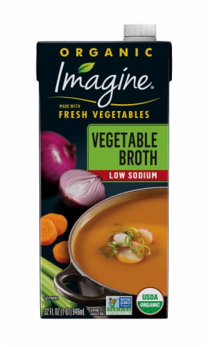 Imagine® Organic Low Sodium Vegetable Broth