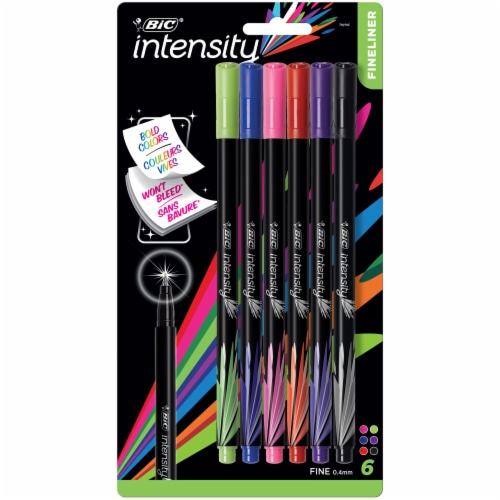 BIC® Intensity Bold Colors Fineliner Pens - Assorted