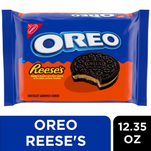 OREO REESE'S Peanut Buttery Creme Chocolate Sandwich Cookies