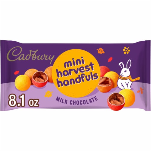 CADBURY Mini Harvest Handfuls Milk Chocolate Fall Candy Bag