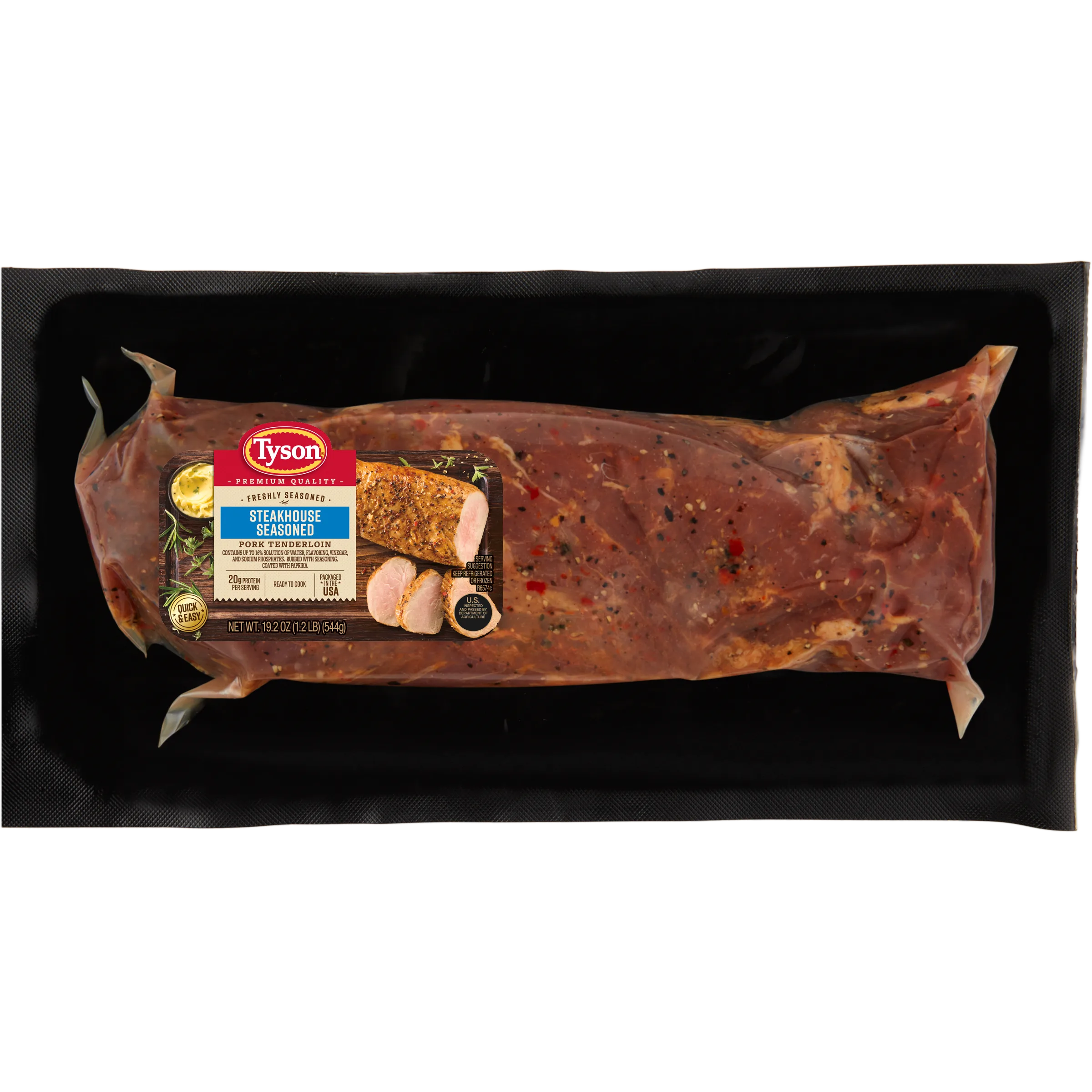 Tyson Seasoned Steakhouse Pork Tenderloin