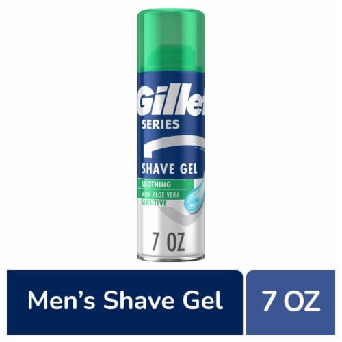 Gillette Series TGS Men's Sensitive Soothing with Aloe Vera Shave Gel