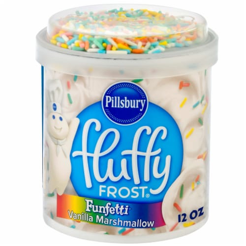 Pillsbury Fluffy Frost Funfetti Vanilla Marshmallow Flavored Frosting