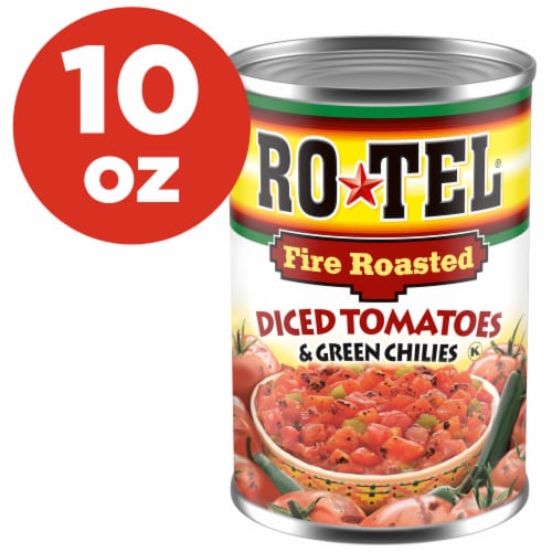 ROTEL Fire Roasted Diced Tomatoes and Green Chilies