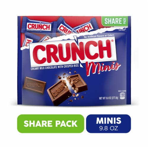 Crunch® Minis Creamy Milk Chocolate with Crisped Rice