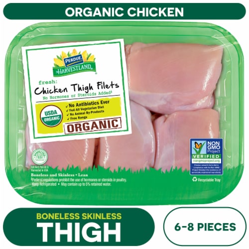 PERDUE® HARVESTLAND® Organic Boneless Skinless Chicken Thighs