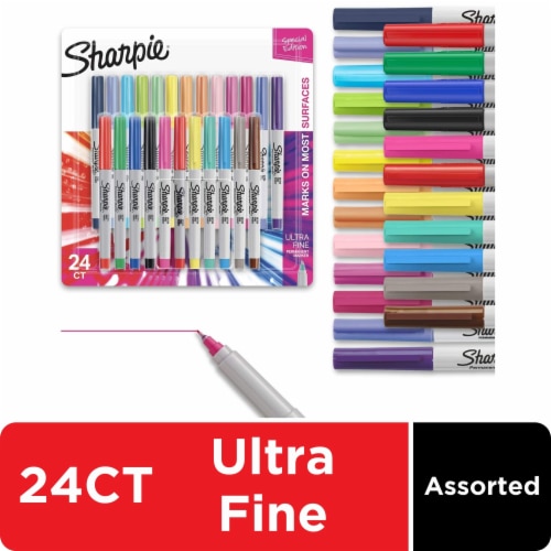 Sharpie® Color Burst Permanent Markers, Ultra Fine Point,