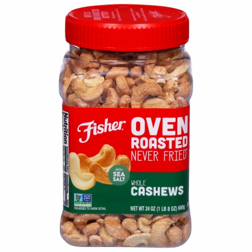Fisher® Oven Roasted Never Fried™ Whole Cashews