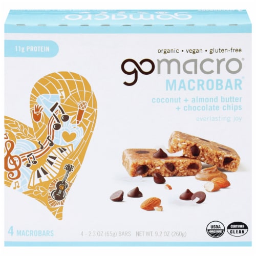 GoMacro® Coconut Almond Butter Chocolate Chips Macrobar®