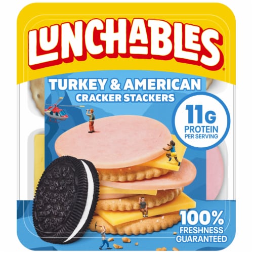 Lunchables Turkey & American with Chocolate Creme Cookies, Pack