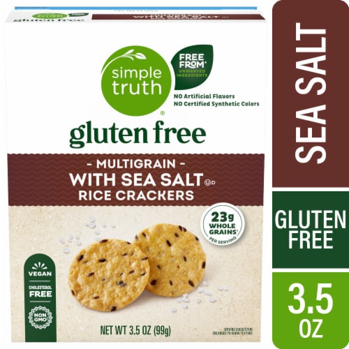 Simple Truth® Gluten Free Multigrain with Sea Salt Rice Crackers