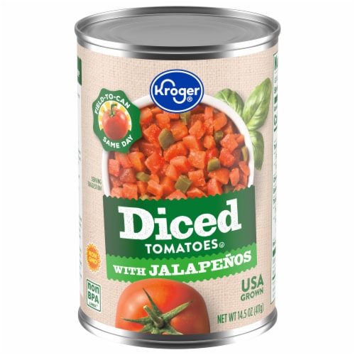 Kroger® Diced Tomatoes with Jalapeños