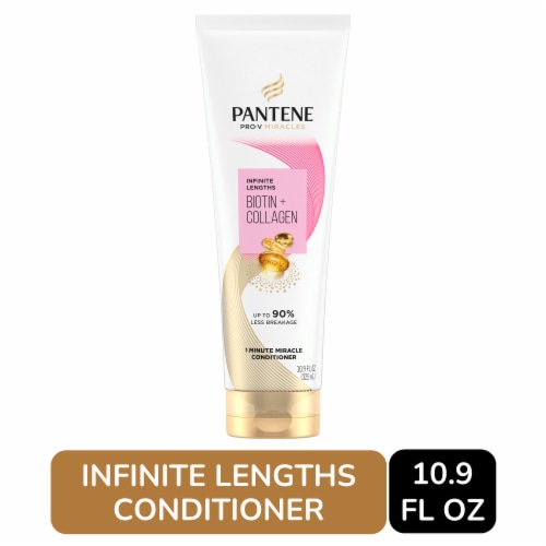 Pantene Miracles Infinite Lengths Conditioner 1 Minute Miracle with Biotin and Collagen