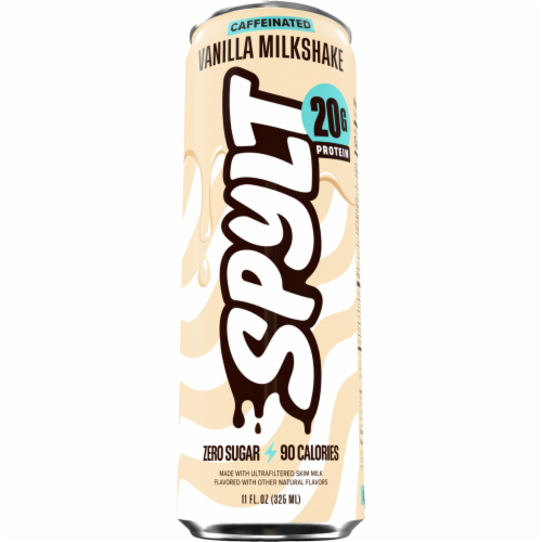 Spylt Caffeinated Vanilla Milkshake Protein Drink Can