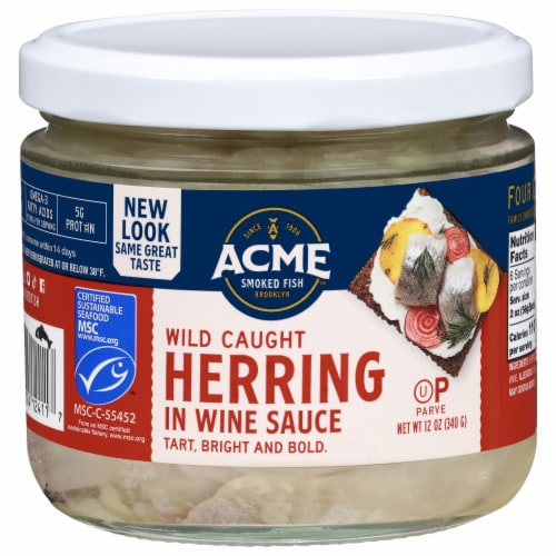 Acme Smoked Fish Herring in Wine Sauce