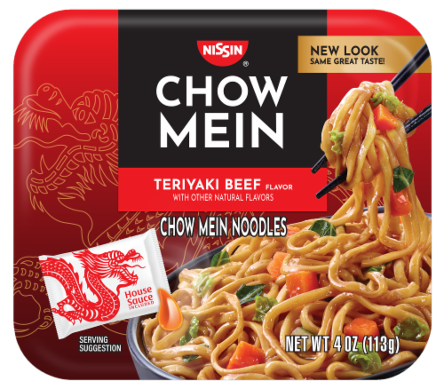 Nissin Chow Mein Teriyaki Beef Unit