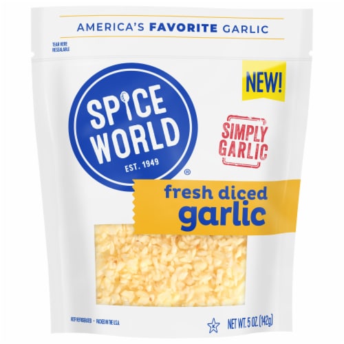 Spice World® Fresh Diced Garlic