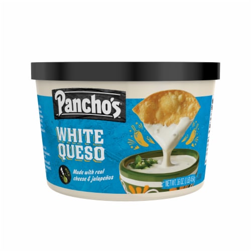 16 oz Pancho's White Queso Dip