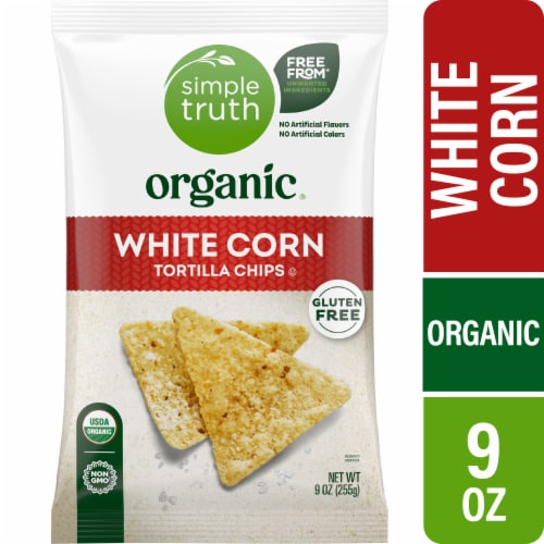 9 OZ SIMPLE TRUTH ORGANIC WHITE CORN TORTILLA