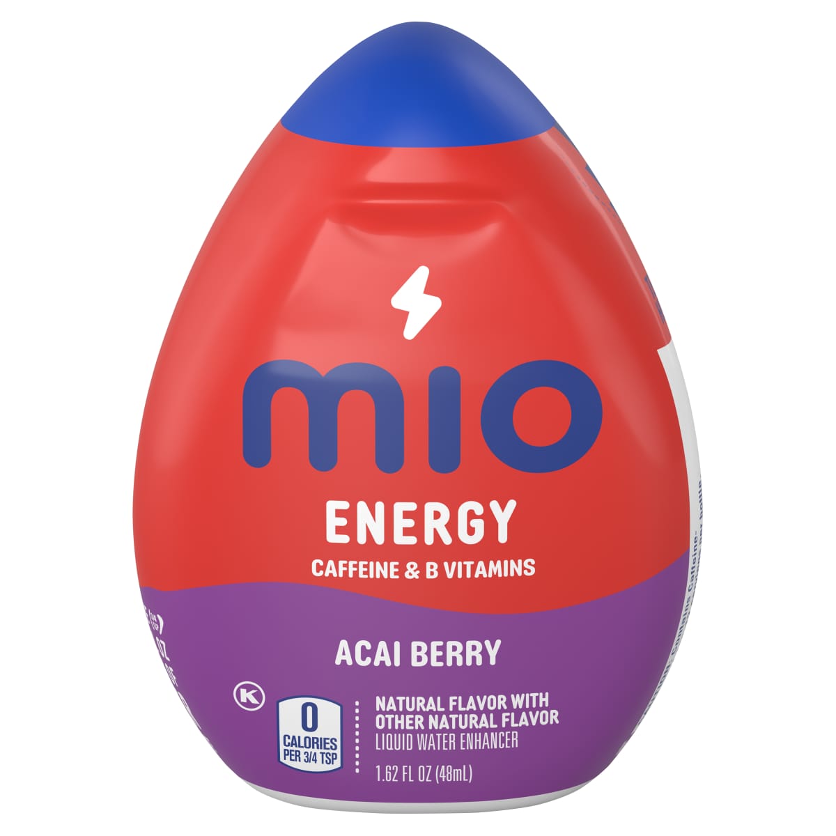 Acai Berry Storm Naturally Flavored Liquid Water Enhancer with Caffeine & B Vitamins