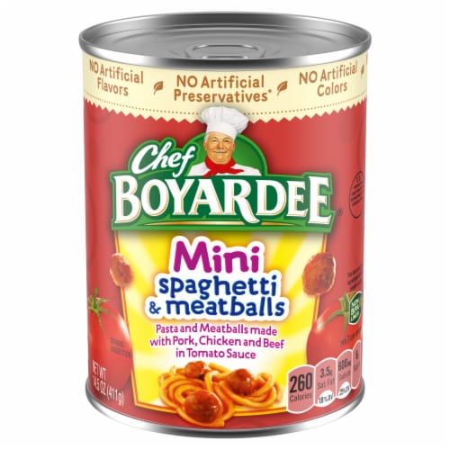 Chef Boyardee Mini Spaghetti And Meatballs