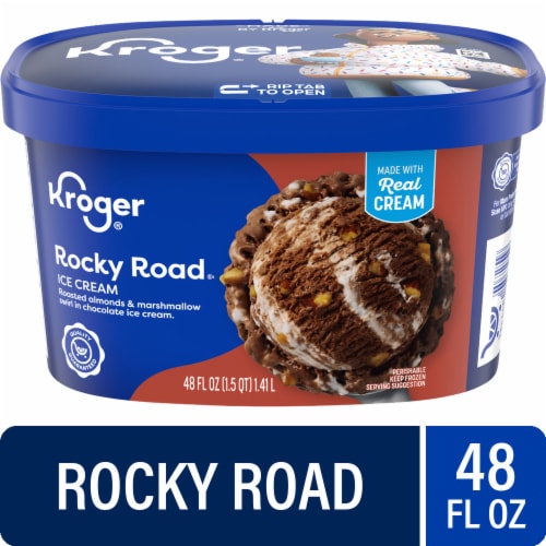 Kroger® Rocky Road Ice Cream Tub