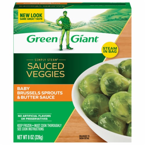 Green Giant Simply Steam Baby Brussels Sprouts & Butter Sauce