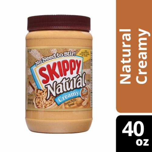Skippy® Natural Creamy Peanut Butter Spread