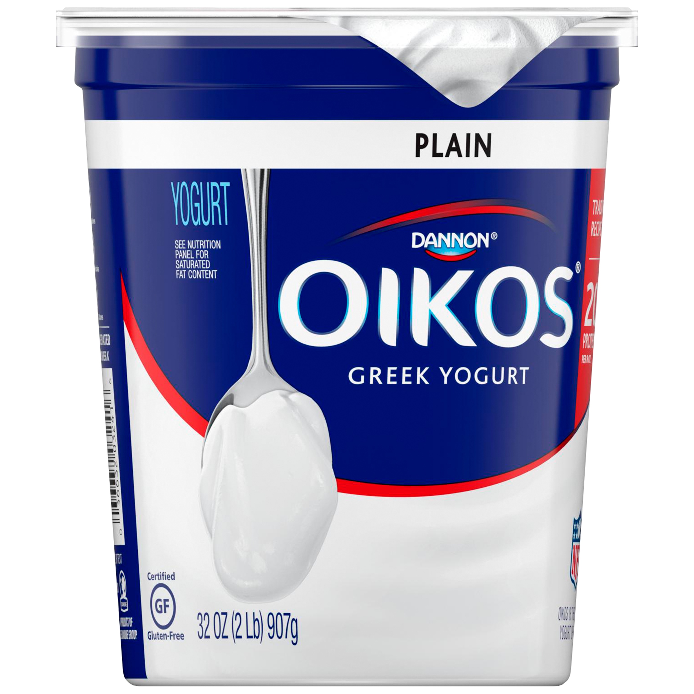 Oikos Whole Milk Plain 32 oz