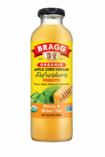 Bragg Organic Honey Green Tea Apple Cider Vinegar Refresher