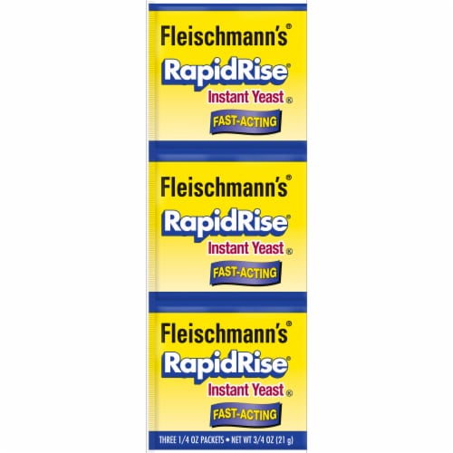 Fleischmann's® Fast-Acting RapidRise® Instant Yeast Packets