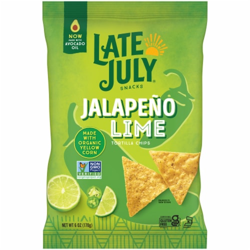 Late July® Made with Avocado Oil Jalapeno Lime Tortilla Chips