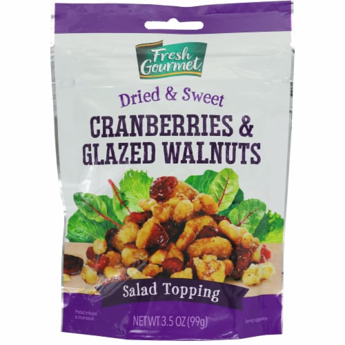 Fresh Gourmet Dried Cranberries & Glazed Walnuts