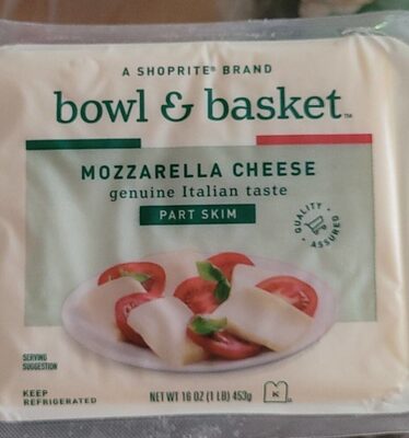 Bowl & Basket Part Skim Mozzarella