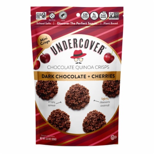 Undercover® Dark Chocolate + Cherry Quinoa Crisps