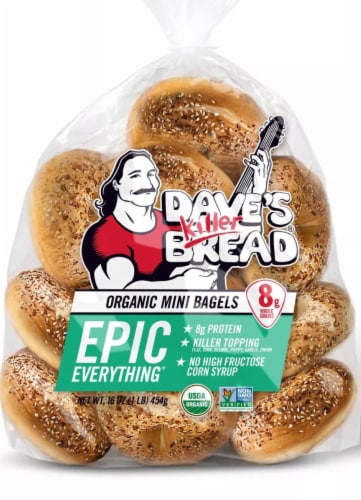 Dave's Killer Bread® Everything Organic Mini Bagels