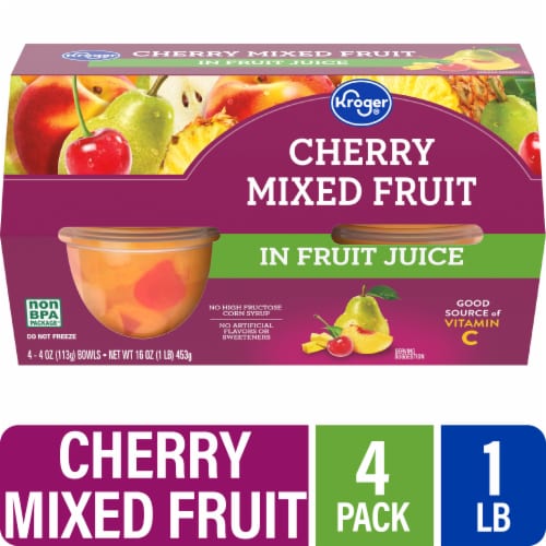 Kroger® Cherry Mixed Fruit Cups in 100% Juice