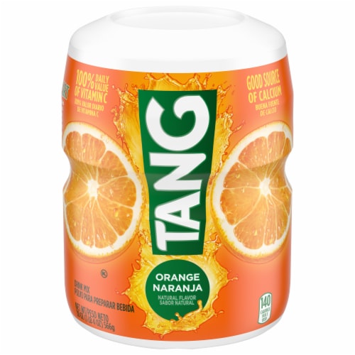 Tang Drink Mix, 1 Canister, for Flavorful Hydration and Shareable Refreshment, Orange