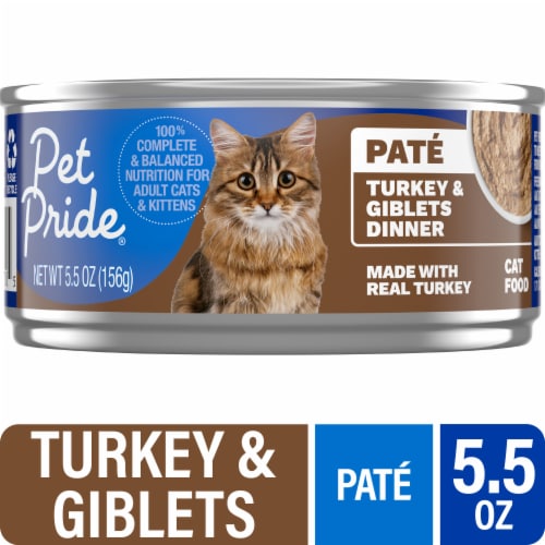 Pet Pride® All Life Stages Wet Cat Food Paté Turkey & Giblets Dinner