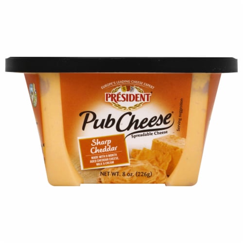 President Pub Cheese Cheese 8 oz