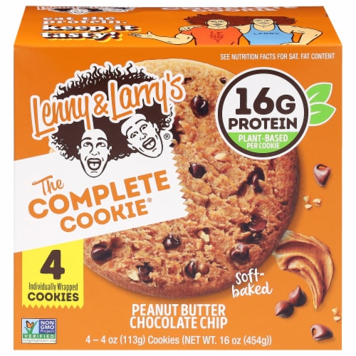 Lenny & Larry's® The Complete Cookie® Soft-Baked Peanut Butter Chocolate Chip Cookies