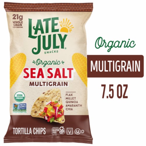 Late July® Sea Salt Multigrain Organic Tortilla Chips