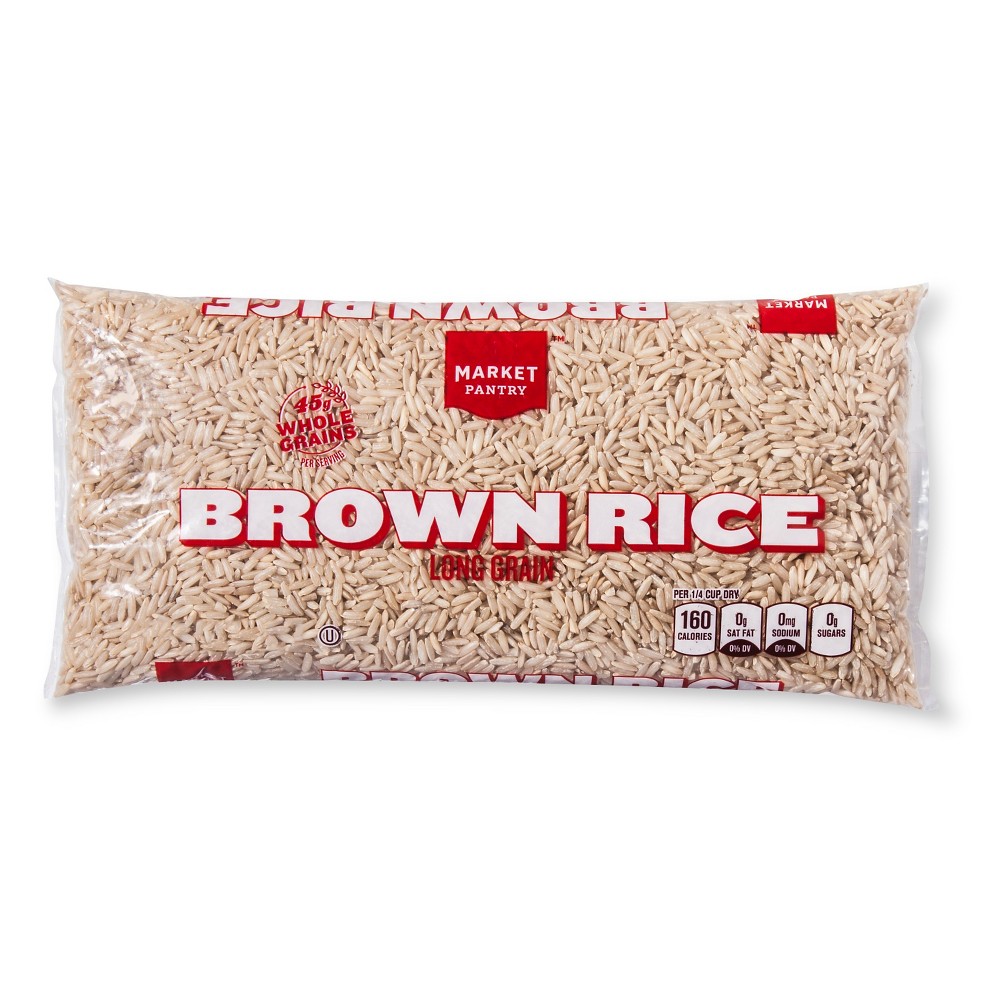 Market Pantry Long Grain Brown Rice 16 oz
