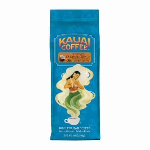 Kauai Coffee Coconut Caramel Crunch Medium Roast Ground - 10 oz Bag