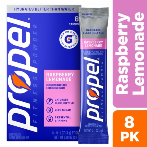 Propel® Zero Sugar Raspberry Lemonade Powder Drink Mix Packets