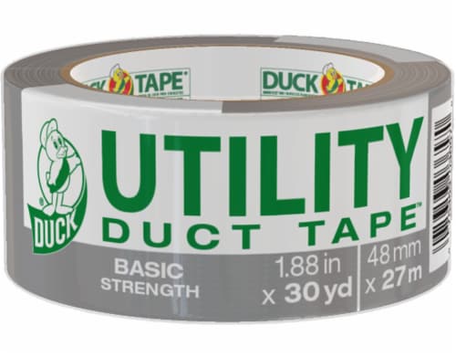 Duck® Basic Strength Utility Duct Tape - Gray